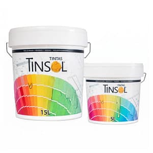 Tinta acrílica lisa - Tinsol